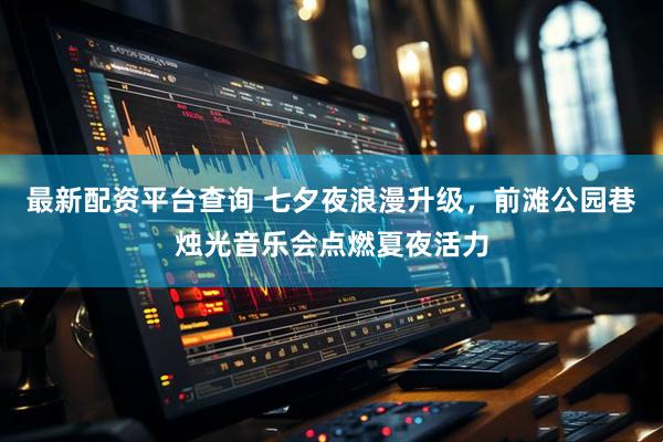 最新配资平台查询 七夕夜浪漫升级，前滩公园巷烛光音乐会点燃夏夜活力