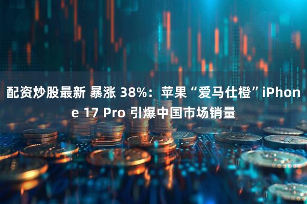 配资炒股最新 暴涨 38%：苹果“爱马仕橙”iPhone 17 Pro 引爆中国市场销量